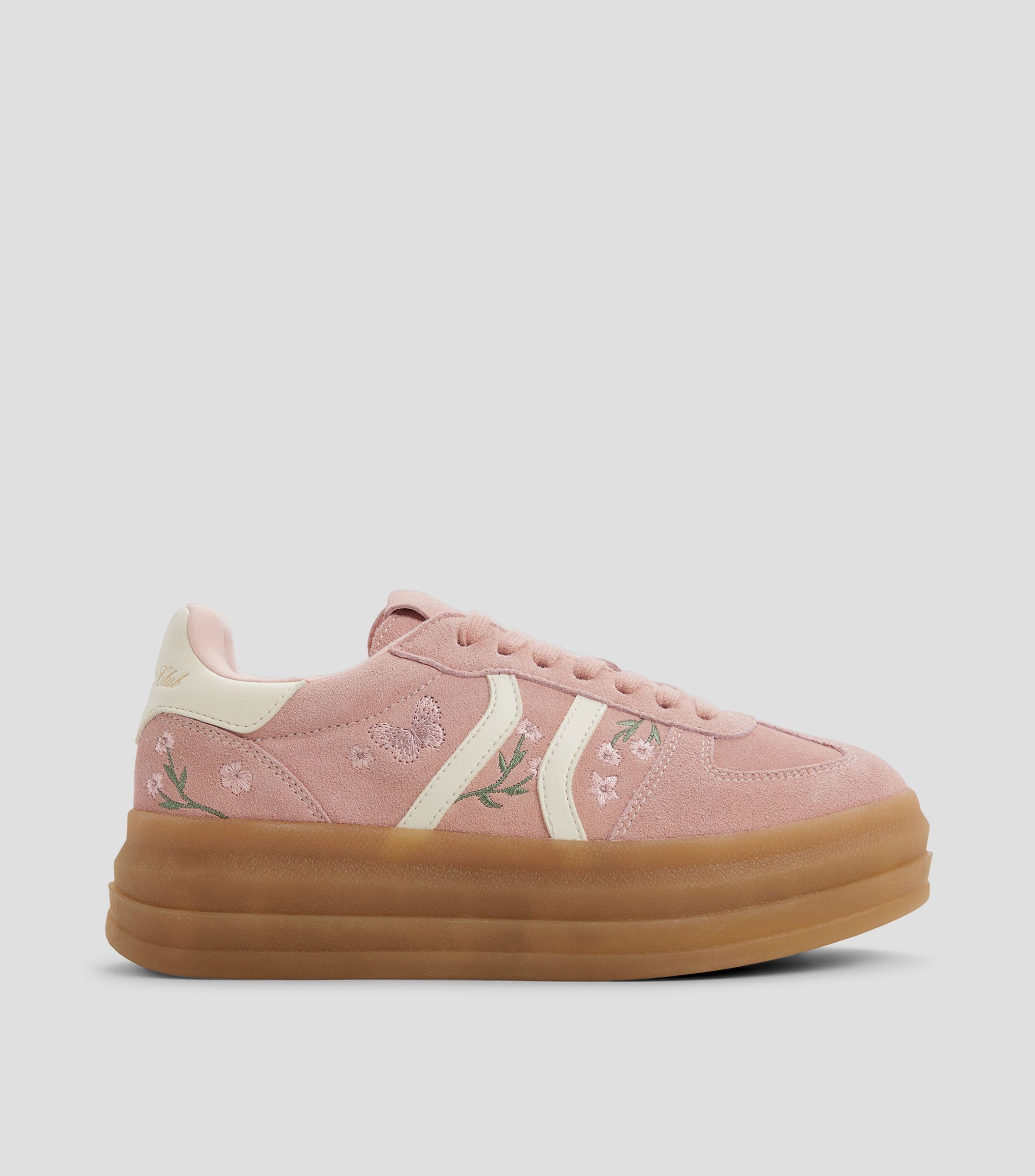 Tenis casuales con plataforma Mujer